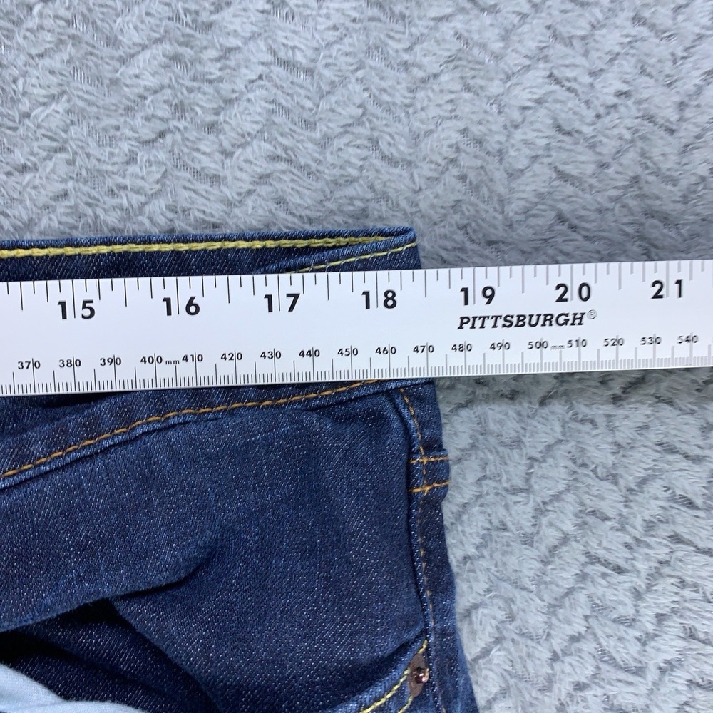 Levis 541 Jeans Mens 36x32 Blue Athletic Tapered Leg Dark Wash Stretch Denim - Picture 2 of 9